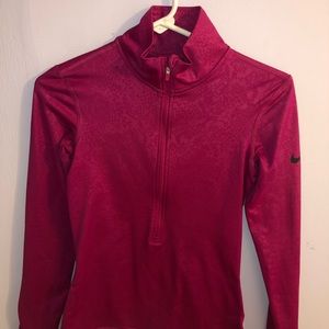 Nike Women’s Half Zip Dry-Fit (Fleece Inside)